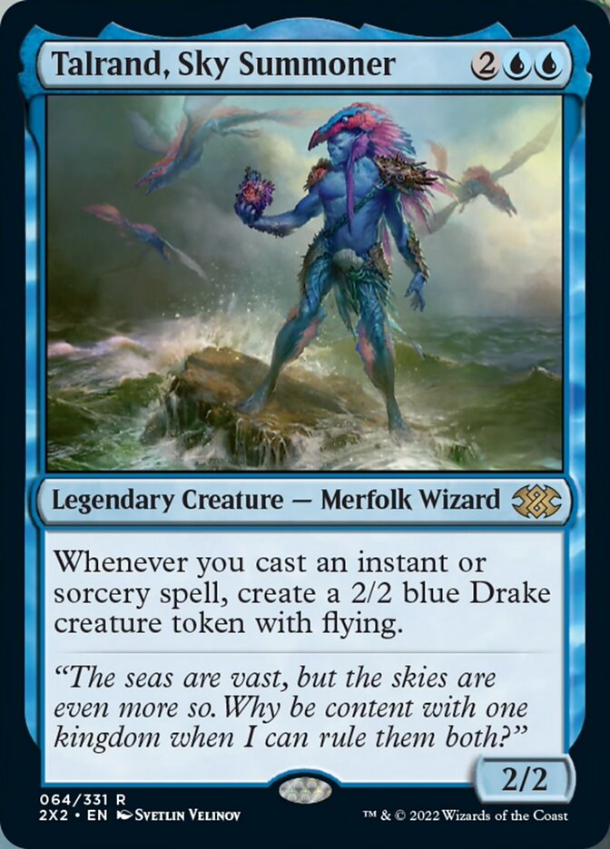 Talrand, Sky Summoner [Double Masters 2022] | Exor Games Dartmouth