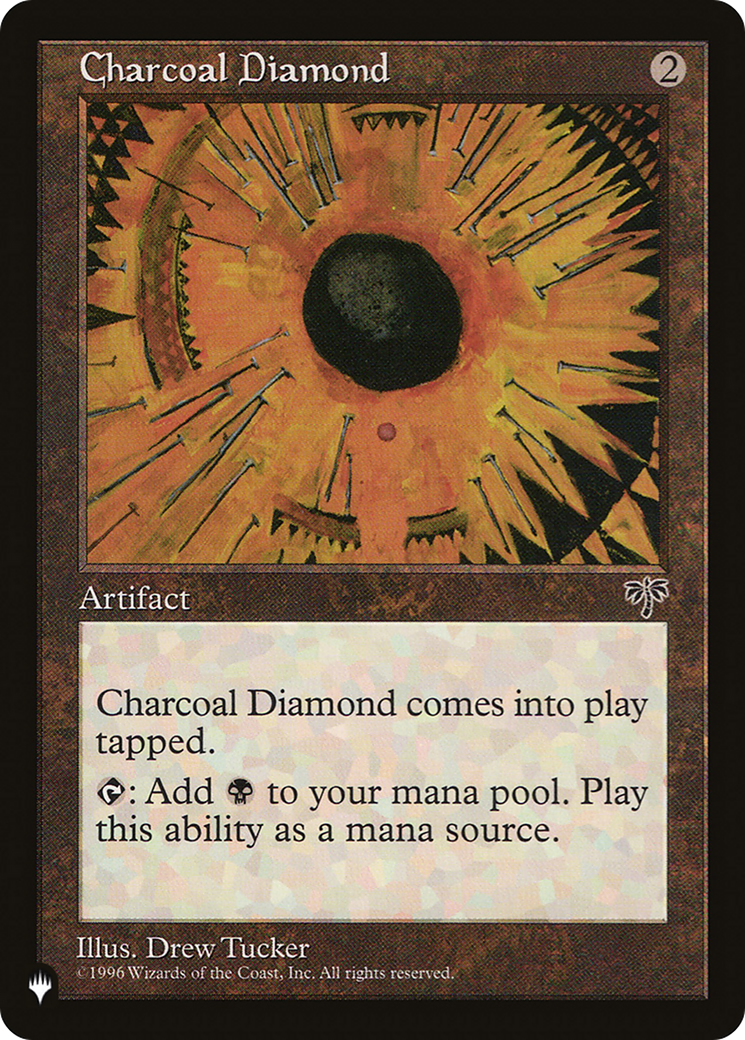 Charcoal Diamond [The List Reprints] | Exor Games Dartmouth