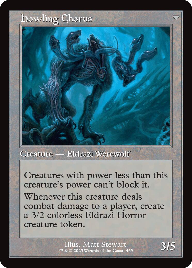 Shrill Howler // Howling Chorus (Retro Frame) [Innistrad Remastered] | Exor Games Dartmouth