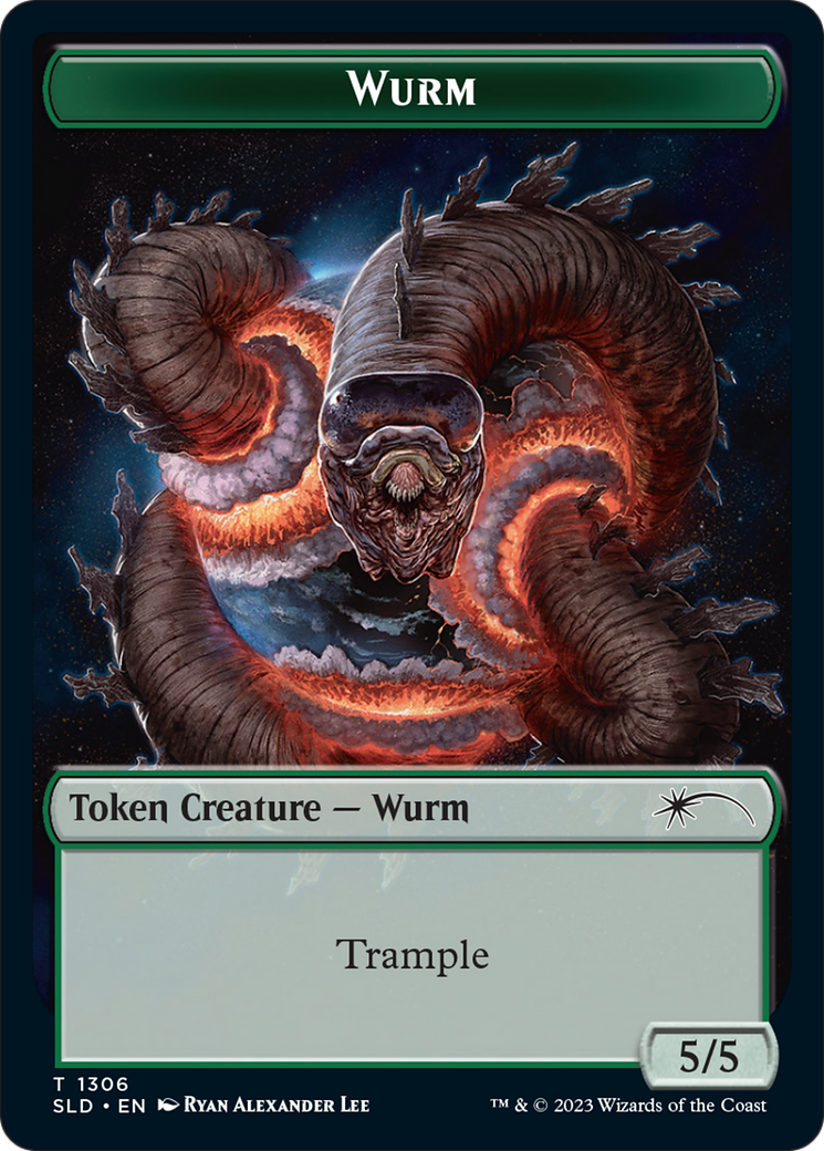 Wurm Token [Secret Lair Drop Series] | Exor Games Dartmouth