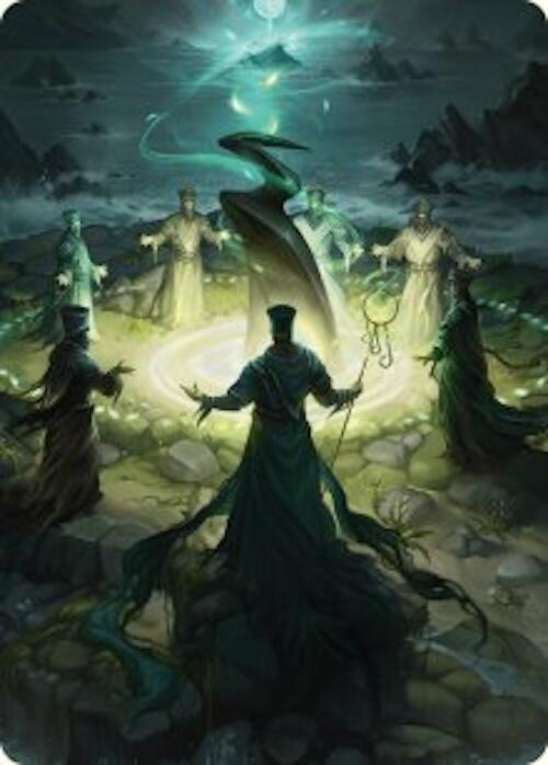 Cryptolith Rite Art Card [Innistrad Remastered Art Series] | Exor Games Dartmouth