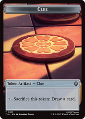 Monk // Clue (0017) Double-Sided Token [Avatar: The Last Airbender Tokens] | Exor Games Dartmouth