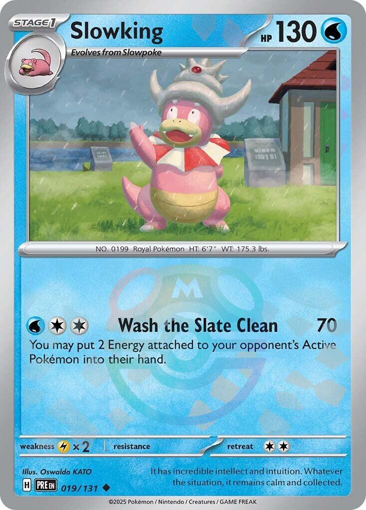 Slowking (019/131) (Master Ball Pattern) [Scarlet & Violet: Prismatic Evolutions] | Exor Games Dartmouth