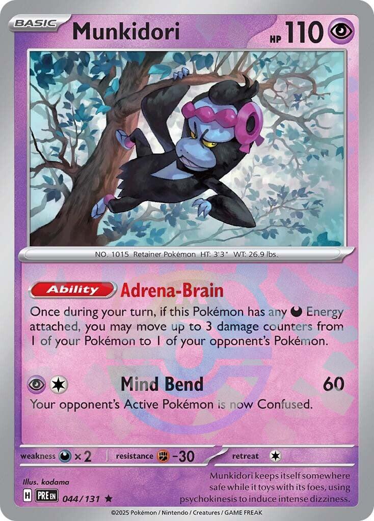 Munkidori (044/131) (Master Ball Pattern) [Scarlet & Violet: Prismatic Evolutions] | Exor Games Dartmouth