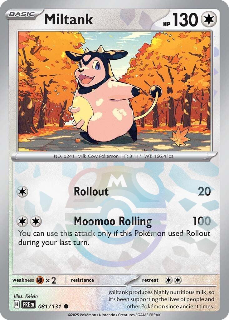 Miltank (081/131) (Master Ball Pattern) [Scarlet & Violet: Prismatic Evolutions] | Exor Games Dartmouth