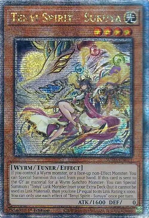 Tenyi Spirit - Suruya (Quarter Century Secret Rare) [SUDA-EN021] Quarter Century Secret Rare | Exor Games Dartmouth