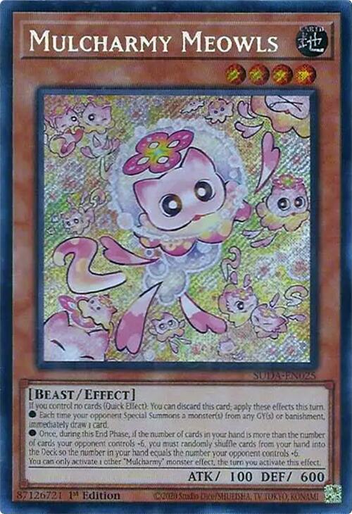 Mulcharmy Meowls [SUDA-EN025] Secret Rare | Exor Games Dartmouth