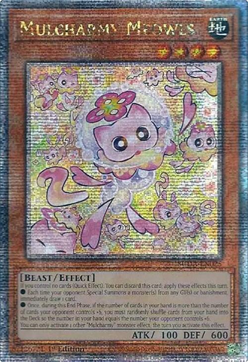Mulcharmy Meowls (Quarter Century Secret Rare) [SUDA-EN025] Quarter Century Secret Rare | Exor Games Dartmouth