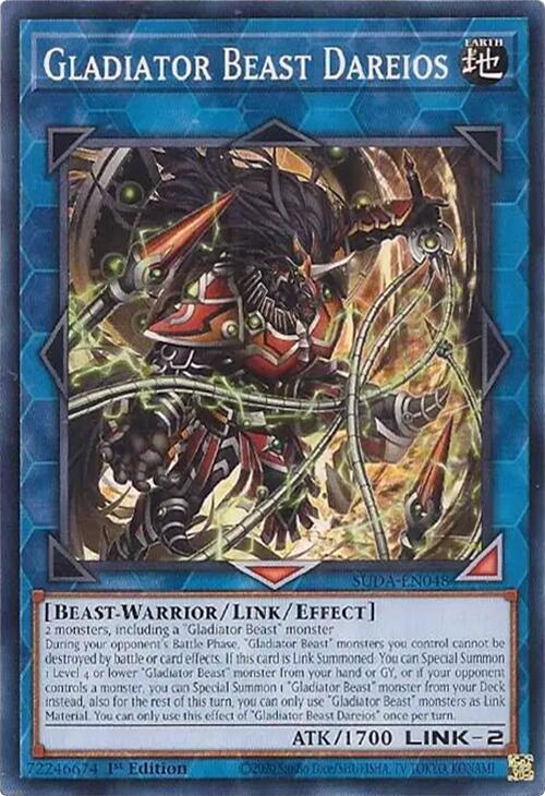 Gladiator Beast Dareios [SUDA-EN048] Common | Exor Games Dartmouth