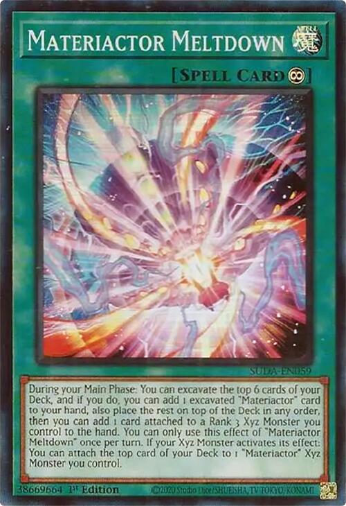 Materiactor Meltdown [SUDA-EN059] Super Rare | Exor Games Dartmouth
