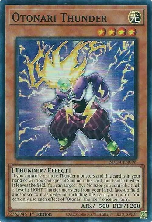 Otonari Thunder [SUDA-EN098] Super Rare | Exor Games Dartmouth
