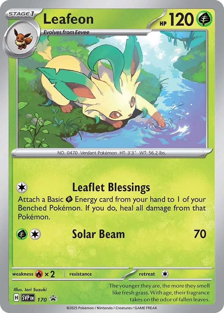 Leafeon (SVP170) [Scarlet & Violet: Black Star Promos] | Exor Games Dartmouth