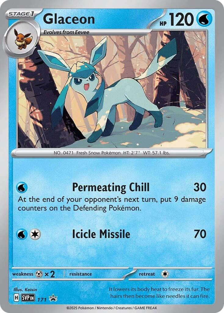 Glaceon (SVP171) [Scarlet & Violet: Black Star Promos] | Exor Games Dartmouth