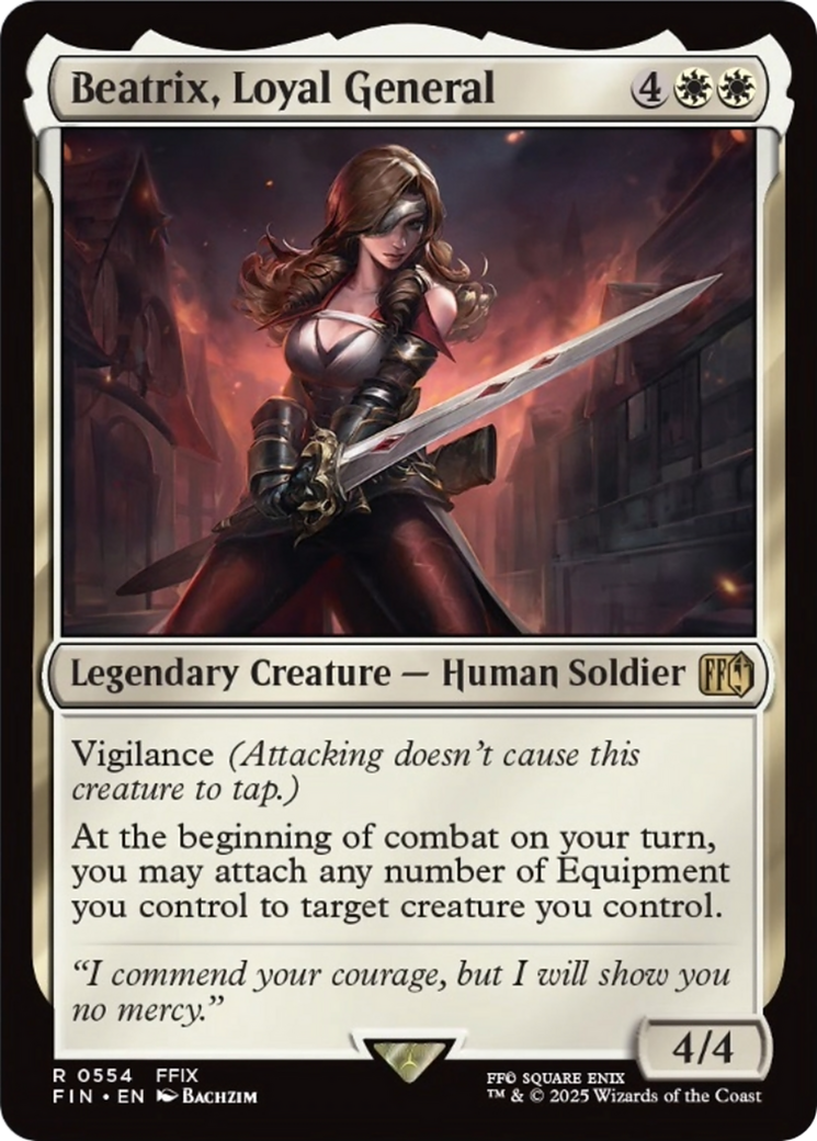 Beatrix, Loyal General [FINAL FANTASY] | Exor Games Dartmouth
