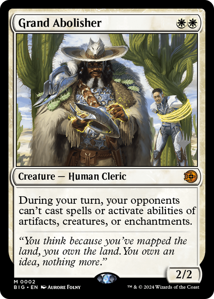 Grand Abolisher [Lorwyn Eclipsed Promos] | Exor Games Dartmouth