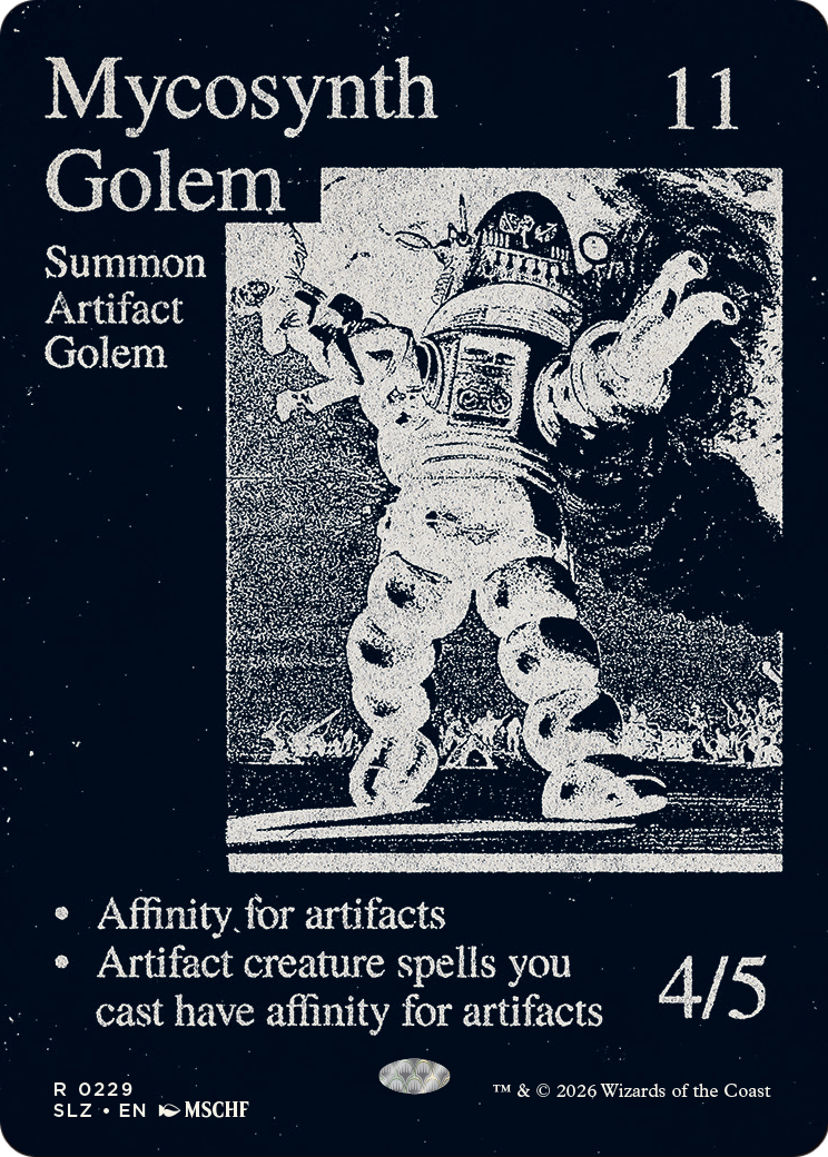 Mycosynth Golem (0229) [Secret Lair x MSCHF: The Zeta Set] | Exor Games Dartmouth