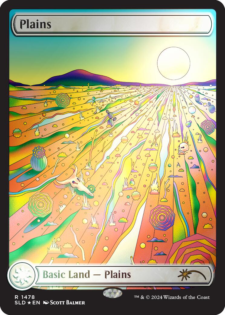 Plains (1478) (Rainbow Foil) [Secret Lair Drop Series] | Exor Games Dartmouth