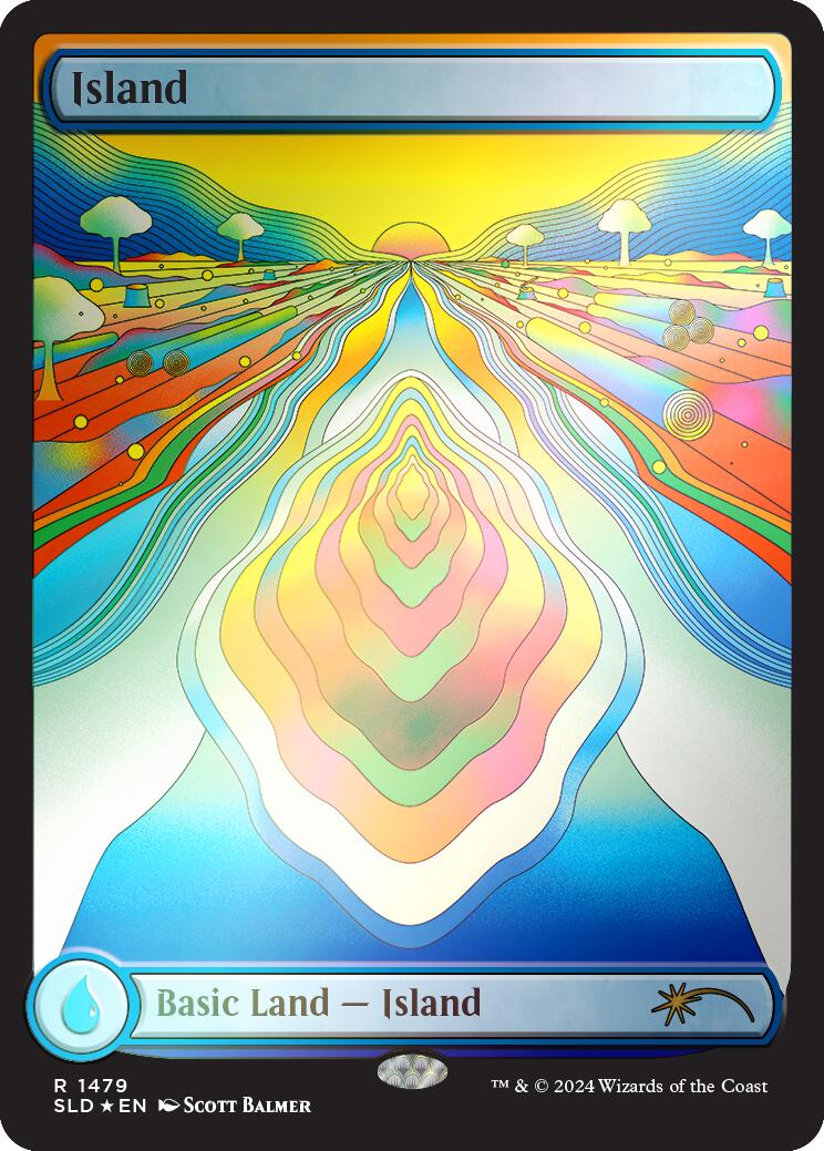 Island (1479) (Rainbow Foil) [Secret Lair Drop Series] | Exor Games Dartmouth