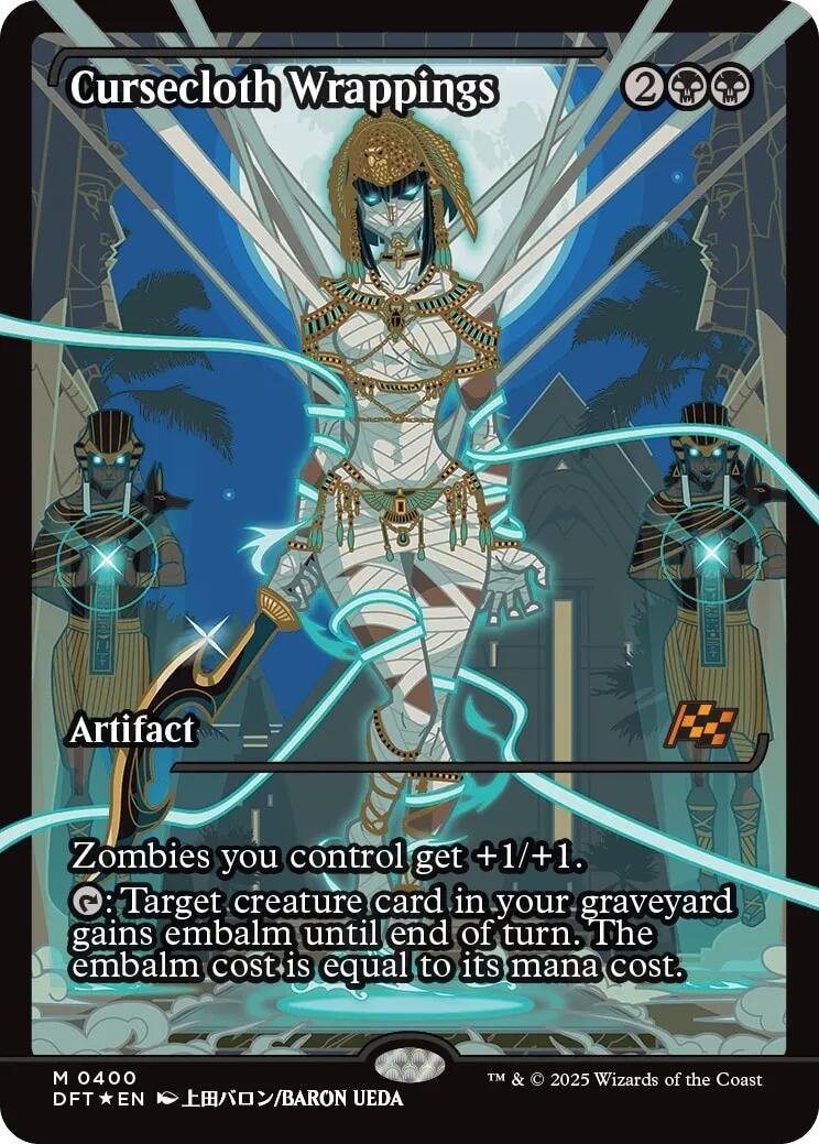 Cursecloth Wrappings (Showcase) (Japanese) [Aetherdrift] | Exor Games Dartmouth
