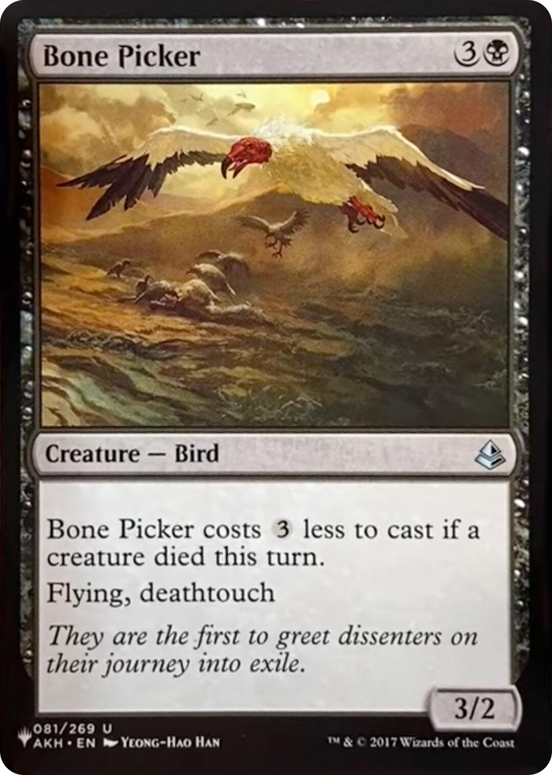 Bone Picker [The List] | Exor Games Dartmouth