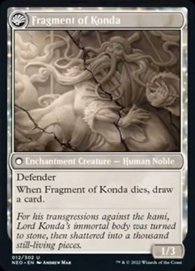 The Fall of Lord Konda // Fragment of Konda [Kamigawa: Neon Dynasty] | Exor Games Dartmouth