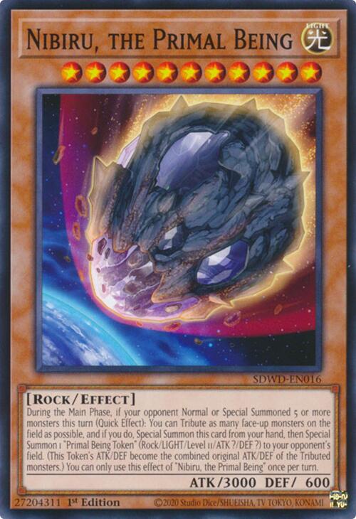Nibiru, the Primal Being [SDWD-EN016] Common | Exor Games Dartmouth