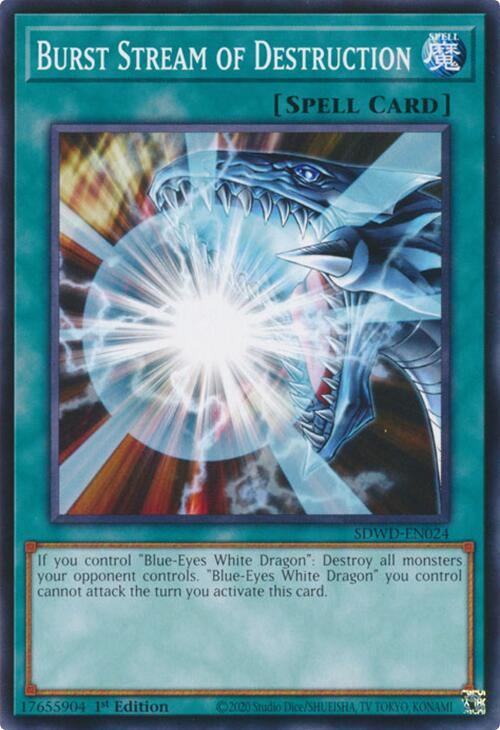 Burst Stream of Destruction [SDWD-EN024] Common | Exor Games Dartmouth