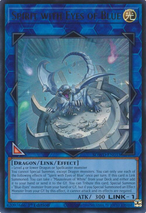 Spirit with Eyes of Blue [SDWD-EN033] Ultra Rare | Exor Games Dartmouth