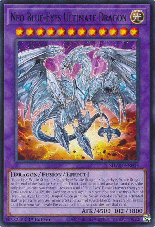 Neo Blue-Eyes Ultimate Dragon [SDWD-EN035] Common | Exor Games Dartmouth