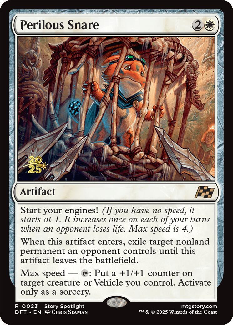 Perilous Snare [Aetherdrift Prerelease Promos] | Exor Games Dartmouth