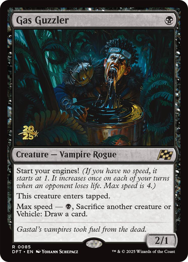 Gas Guzzler [Aetherdrift Prerelease Promos] | Exor Games Dartmouth