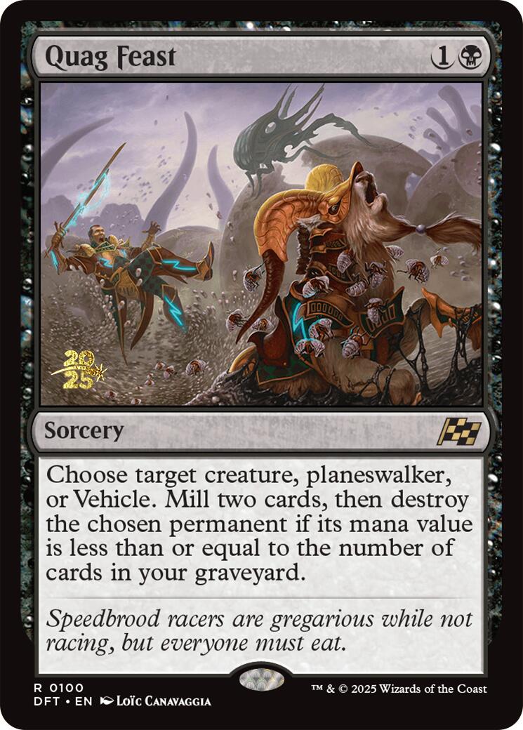 Quag Feast [Aetherdrift Prerelease Promos] | Exor Games Dartmouth