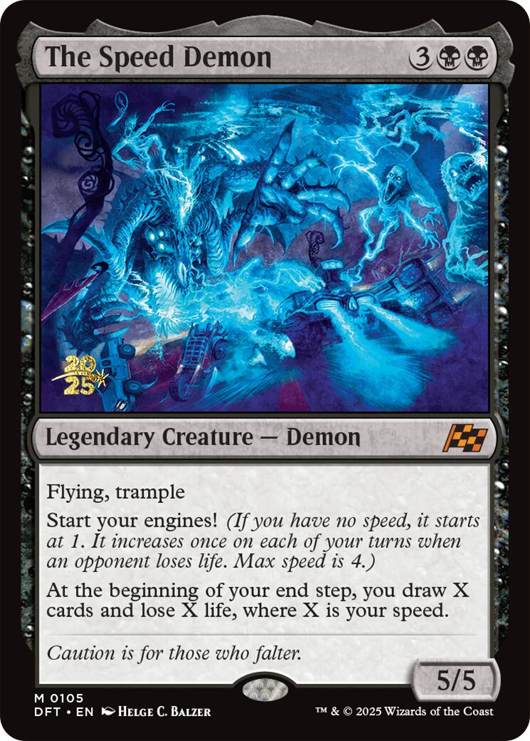 The Speed Demon [Aetherdrift Prerelease Promos] | Exor Games Dartmouth