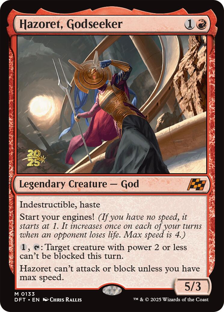 Hazoret, Godseeker [Aetherdrift Prerelease Promos] | Exor Games Dartmouth