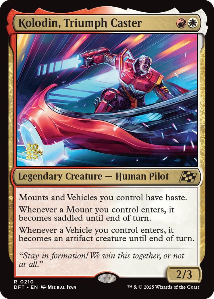 Kolodin, Triumph Caster [Aetherdrift Prerelease Promos] | Exor Games Dartmouth