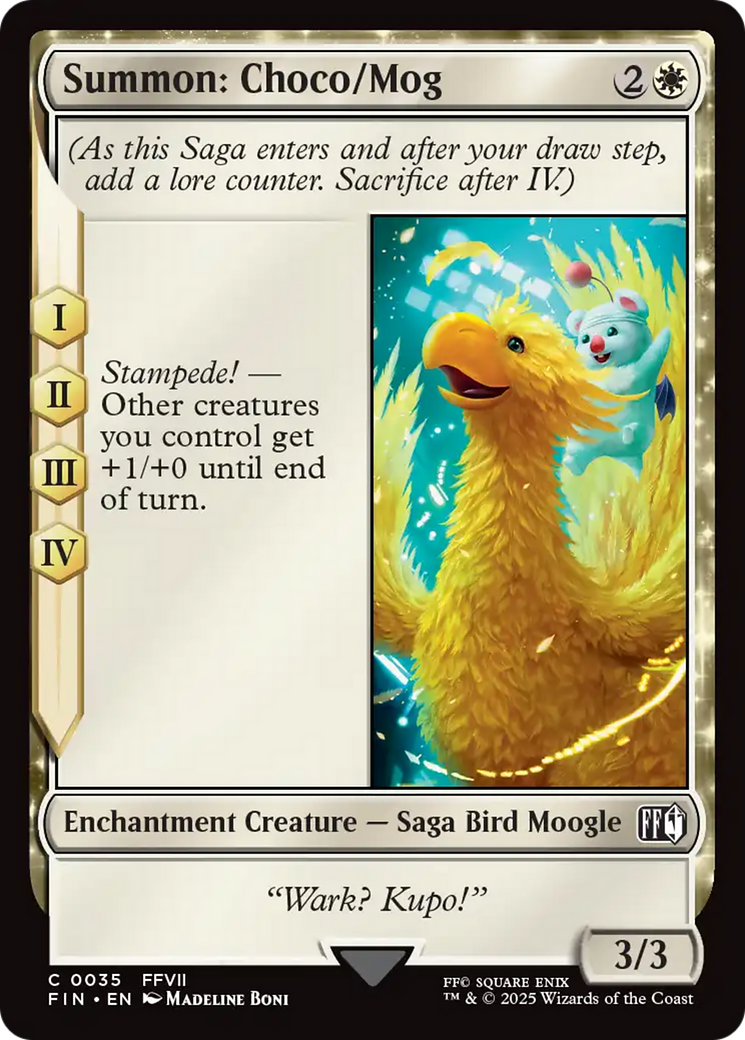 Summon: Choco/Mog [FINAL FANTASY] | Exor Games Dartmouth