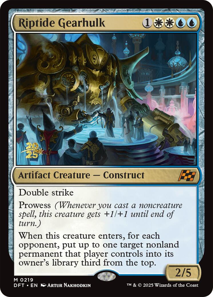 Riptide Gearhulk [Aetherdrift Prerelease Promos] | Exor Games Dartmouth