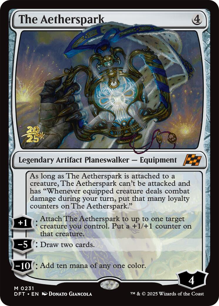 The Aetherspark [Aetherdrift Prerelease Promos] | Exor Games Dartmouth