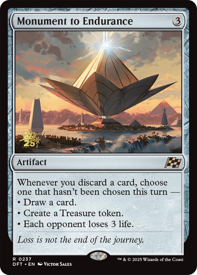 Monument to Endurance [Aetherdrift Prerelease Promos] | Exor Games Dartmouth