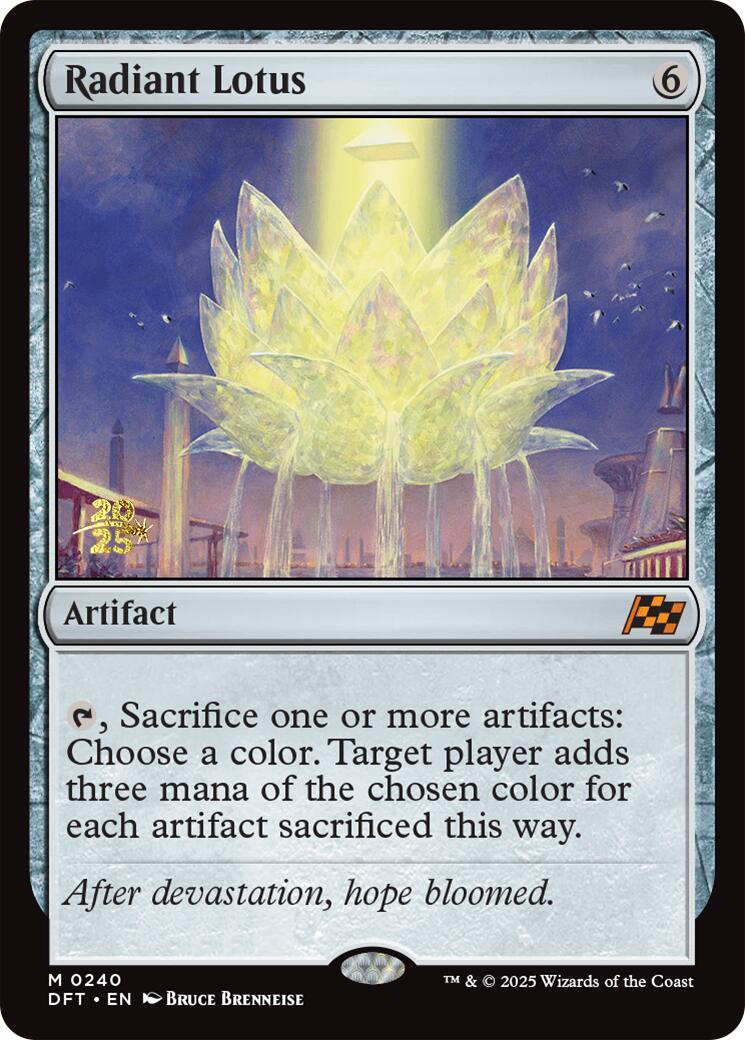 Radiant Lotus [Aetherdrift Prerelease Promos] | Exor Games Dartmouth
