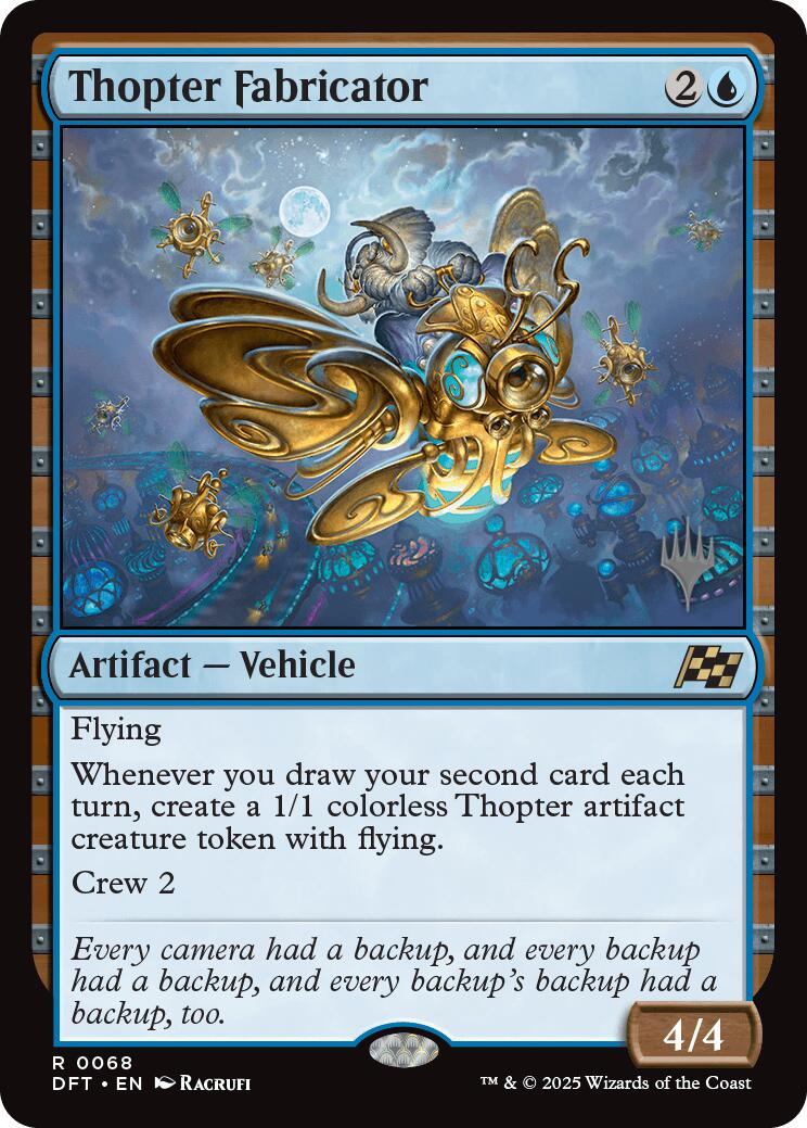 Thopter Fabricator [Aetherdrift Promos] | Exor Games Dartmouth