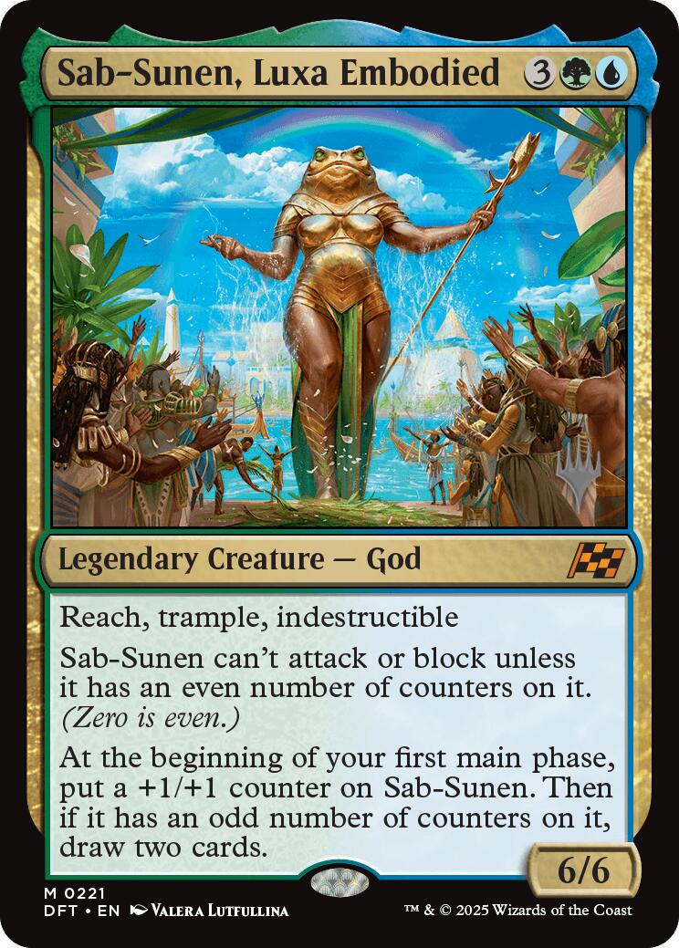 Sab-Sunen, Luxa Embodied [Aetherdrift Promos] | Exor Games Dartmouth