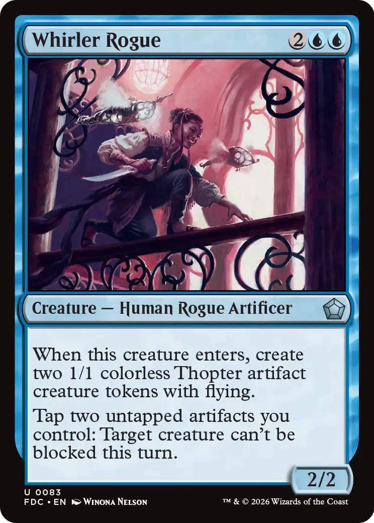 Whirler Rogue [Foundations Commander] | Exor Games Dartmouth