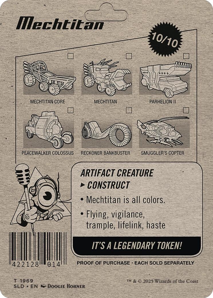 Mechtitan Token [Secret Lair Drop Series] | Exor Games Dartmouth