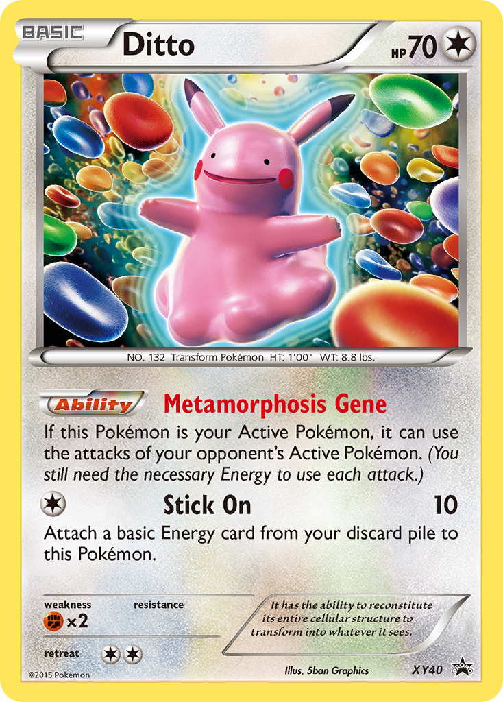 Ditto (XY40) [XY: Black Star Promos] | Exor Games Dartmouth
