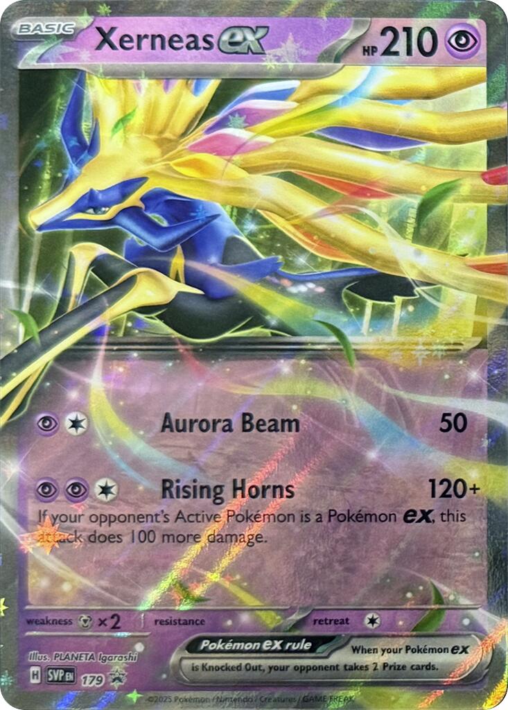 Xerneas ex (179) [Scarlet & Violet: Black Star Promos] | Exor Games Dartmouth