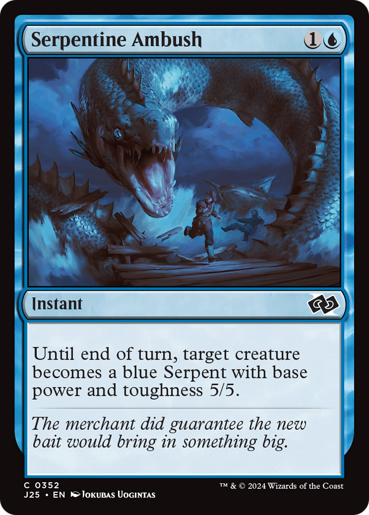 Serpentine Ambush [Foundations Jumpstart] | Exor Games Dartmouth