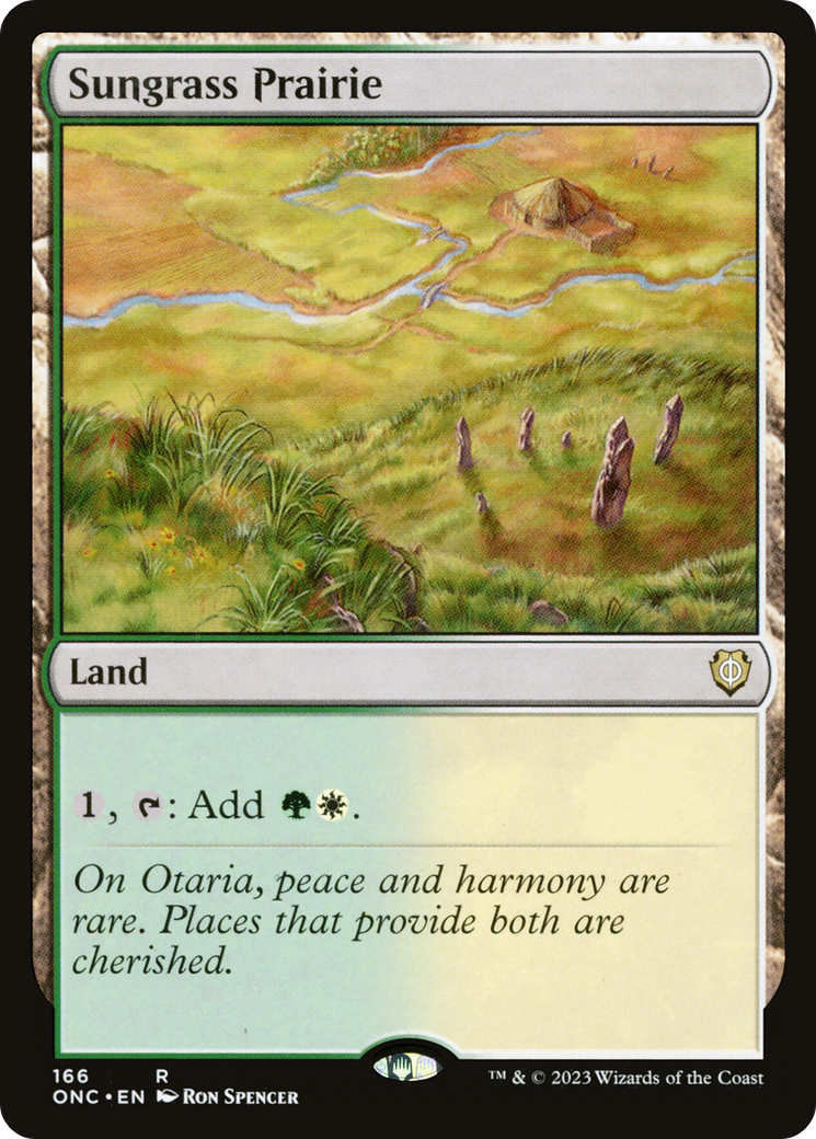 Sungrass Prairie [Phyrexia: All Will Be One Commander] | Exor Games Dartmouth