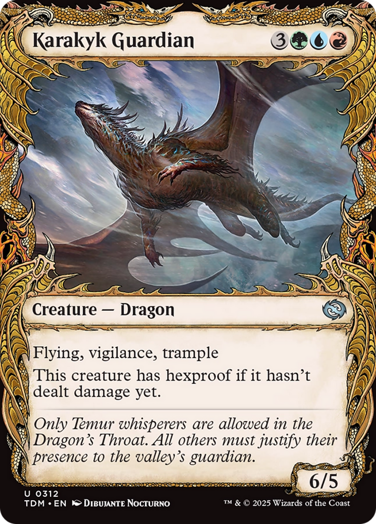 Karakyk Guardian (Showcase) [Tarkir: Dragonstorm] | Exor Games Dartmouth