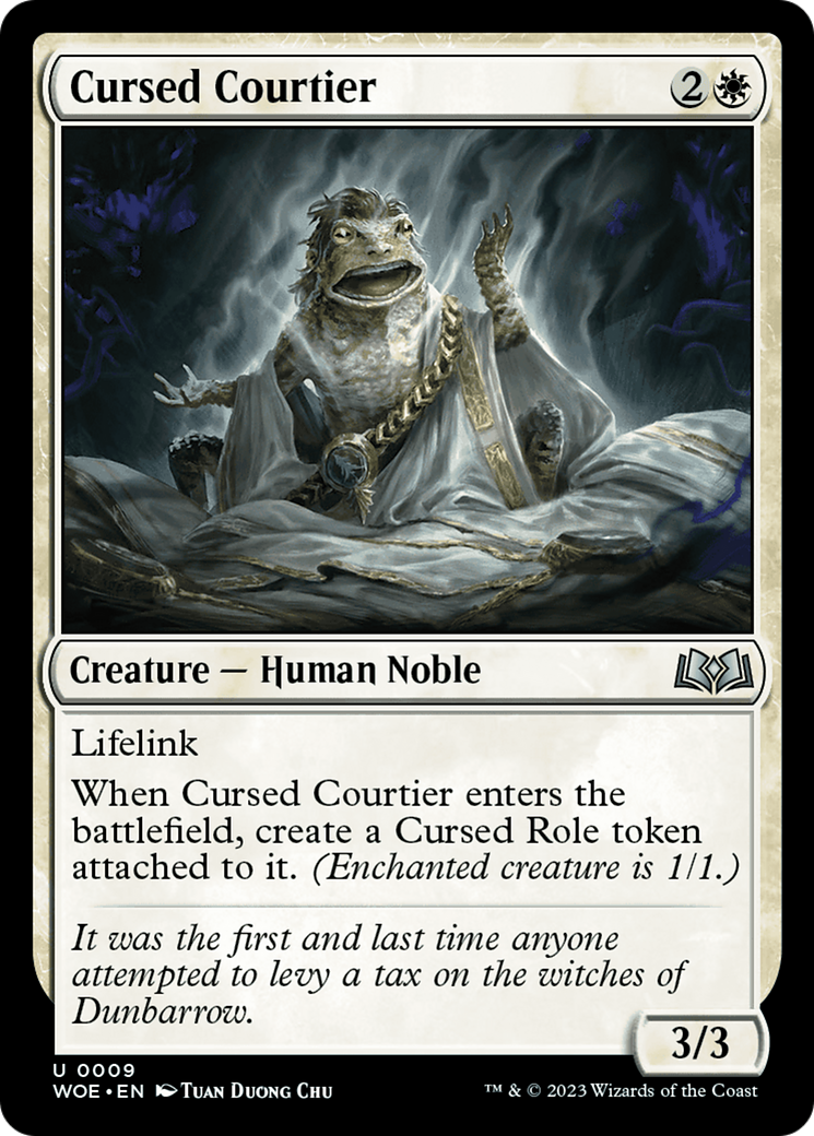 Cursed Courtier [Wilds of Eldraine] | Exor Games Dartmouth